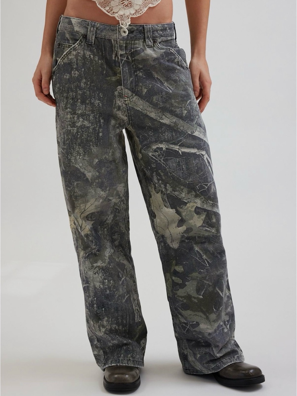 BDG Jaya Printed Baggy Pants 24W